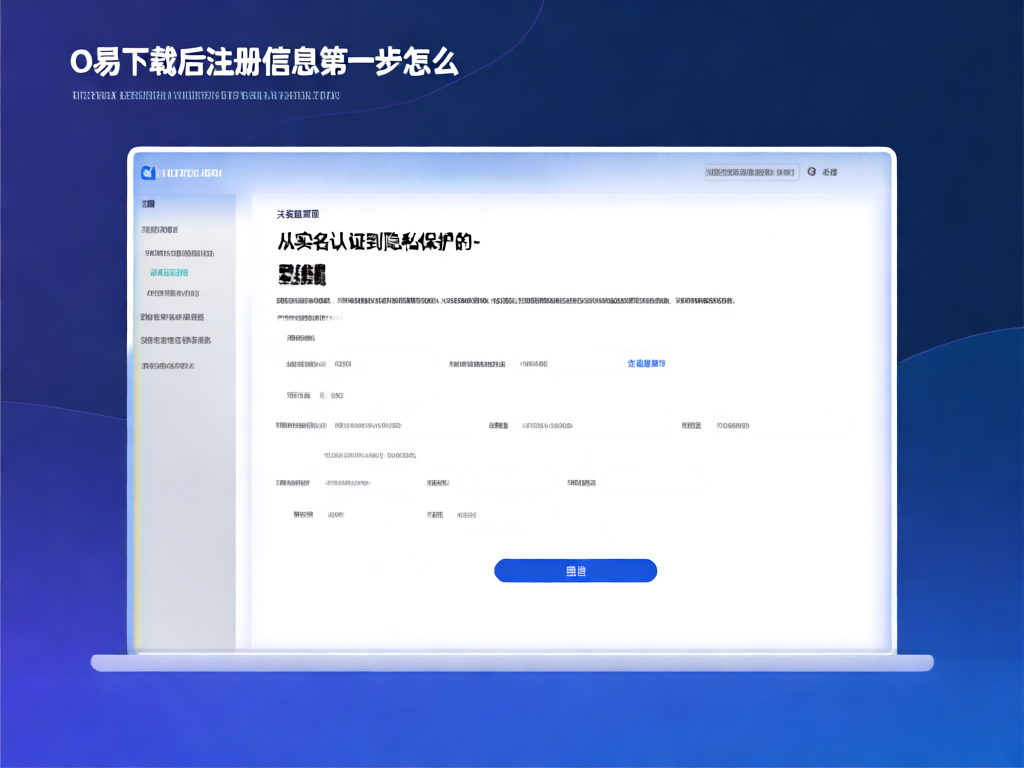 O易注册界面截图